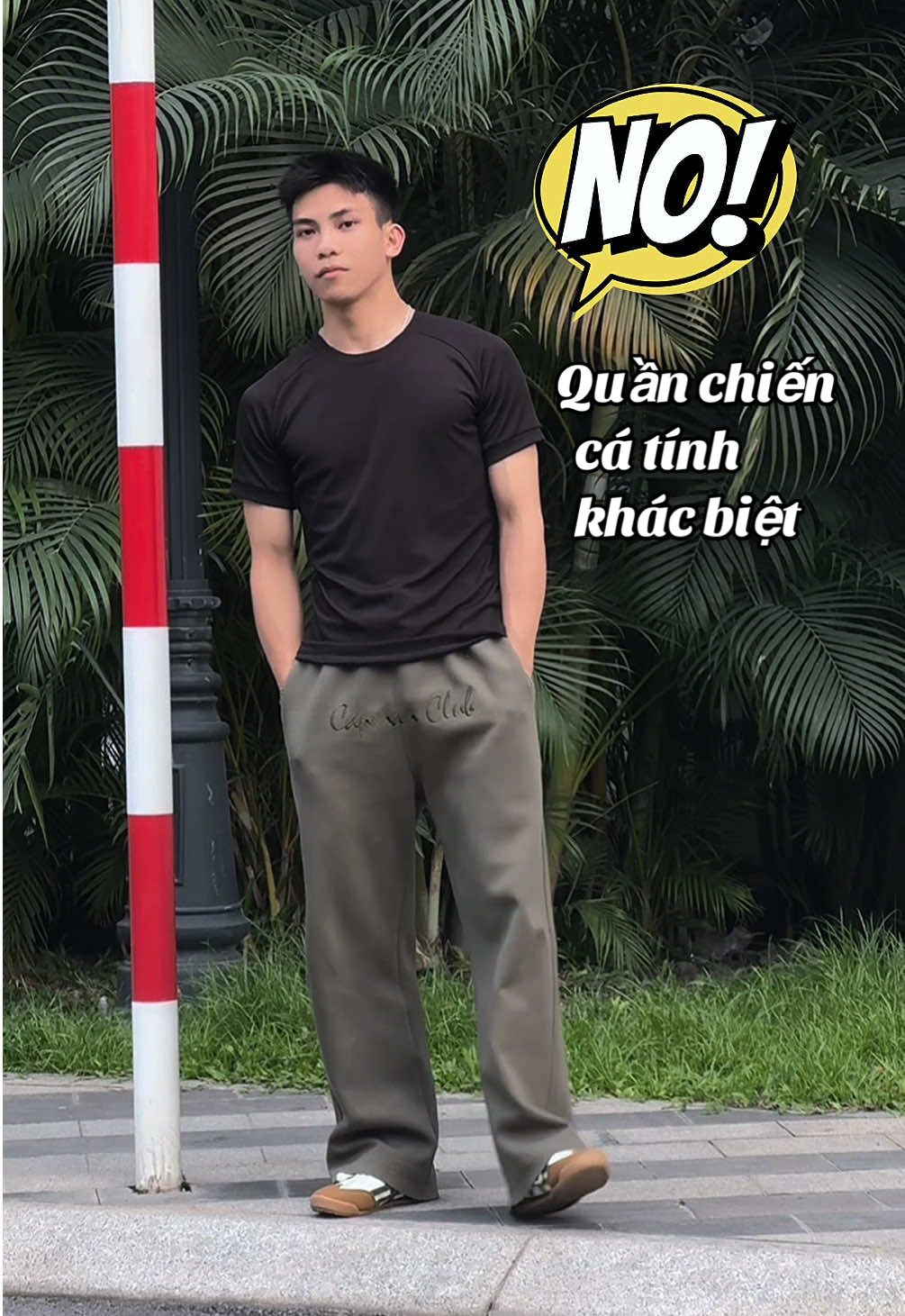 Quần này chiến lắm nha #quannam #phoidonam #outfit 