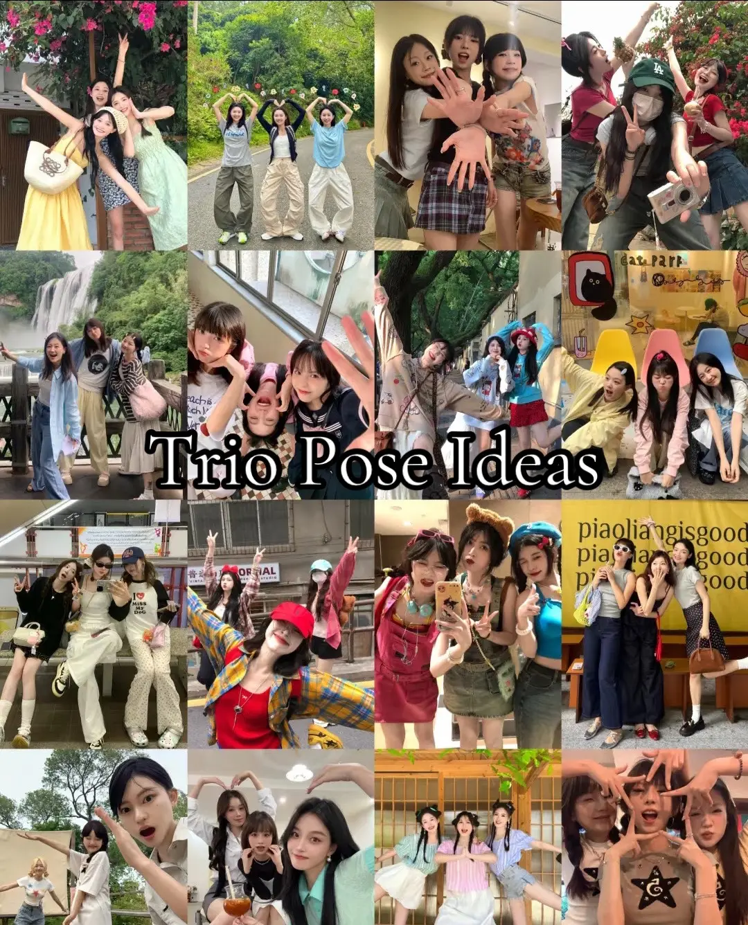 #masukberanda #fyp #pose #aesthetic #trio #bestie #friends