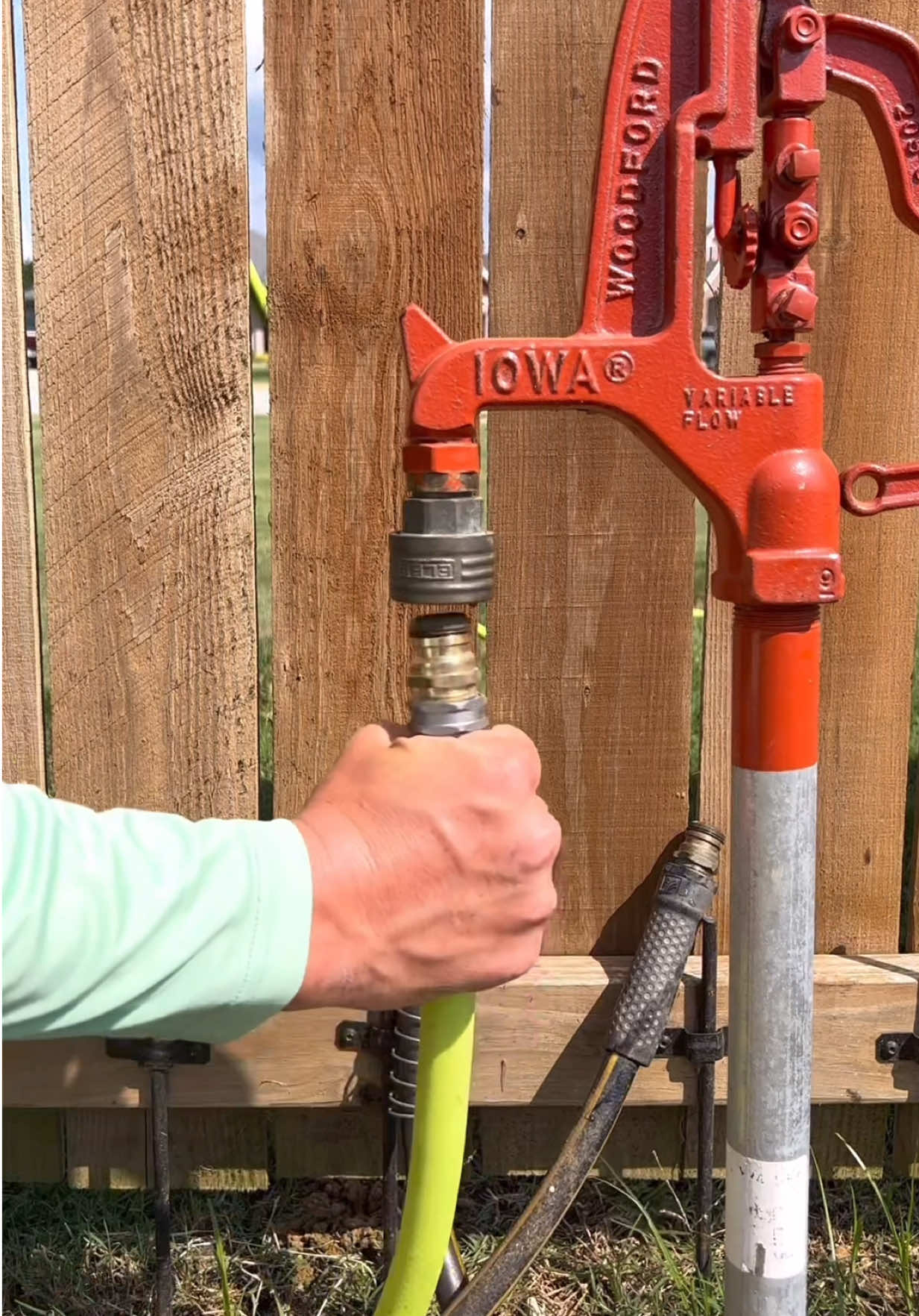 The best quick connects. Yes I have tried them all. Anybody who says these aren’t the best, hasn’t tried them.  #lawnrenovation 