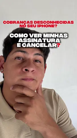 Descomplicando suas assinaturas no iPhone! 📱 Descubra como verificar e cancelar aquelas que você não usa mais. Economize e mantenha o controle! #dicaapple #marketingdigital #assinaturas #faturadocartao #financeiro #iphone 