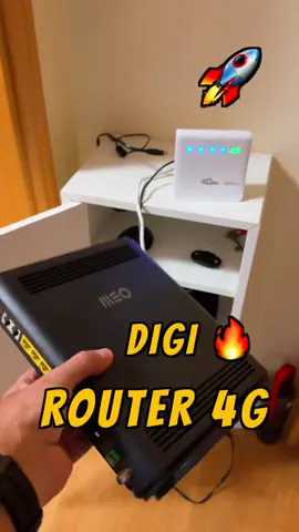 Router 4G DIGI a Substituir MEO 🚀 Update 🙌 Apenas para partilhar que continuo a usar o cartão da DIGI não apenas no telemóvel, mas também como hotspot e em router 4G como este em que posso desligar o router da MEO e continuar a ter internet em casa 🙏 Ando a procura de uma solução de um router 4G que possas utilizar como backup da tua ligação a internet ou mesmo para levar para férias ou situações semelhantes a que partilho hoje ✌️ assim que encontrar partilho contigo. Hoje estava a testar um router da Tp-link que está brutal e a um preço TOP (TP-Link Archer GXE75) e precisei desligar o router da MEO, mas com este e o cartão da DIGI, tchanam 😅 tudo impecável 👍 Infelizmente este router 4G não existe à venda 🙏 mas vamos encontrar alternativas 💪 e em breve espero partilhar contigo ✌️ #robertojorge #review #tektok #tecnologia #dicadodia #dicas #dica #tutorial #poupança #poupar #informatica #informatico #tutorial #poupardinheiro #DIY #casainteligente #smarthome #aprender #instalar #tplink #router #4g #solução #problema #digi #smart #casa #wifi #internet #velocidade