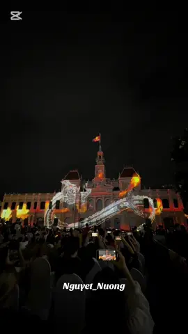 Mãn Nhãn phần Mapping 3D, lần đầu được xem tận mắt ❤️🇻🇳. Tự hào hai tiếng Việt Nam ❤️🇻🇳 #dieubinh #3dmapping #phodibonguyenhue #30thang4 #50namngaygiaiphongmiennam #xuhuong 