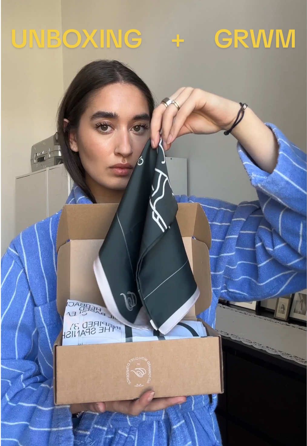 Unboxing/GRWM @selena + Clubhouse Skin in Milan 🌞 #skincare #skincareroutine #skincareproducts #grwm 