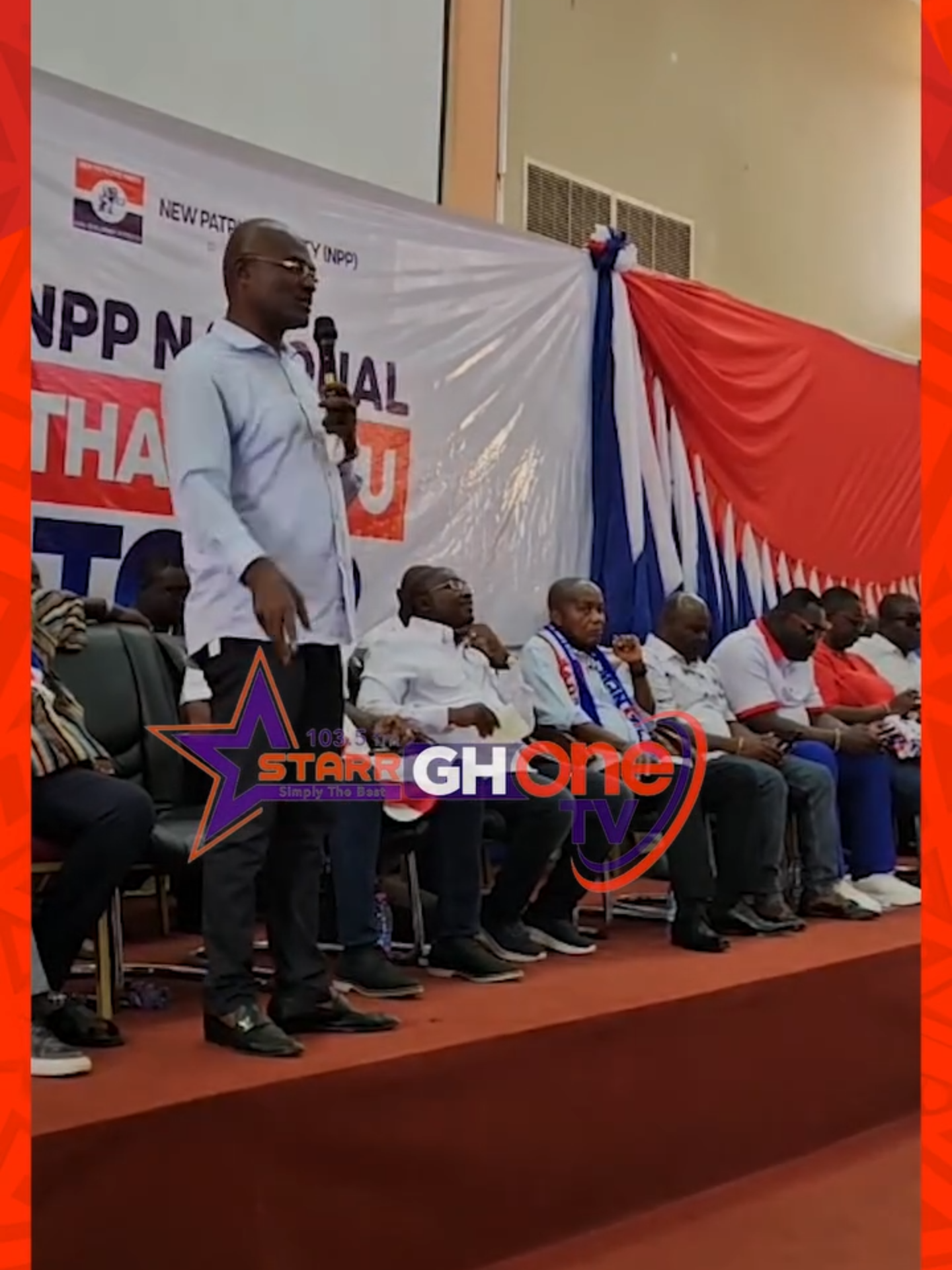 I apologize on behalf of NPP for not inviting polling station executives and grassroots party members on the national thank you tour. - Kennedy Agyapong  #GHOneNews #EIBNetwork  #GHOneTV #NewsAlert