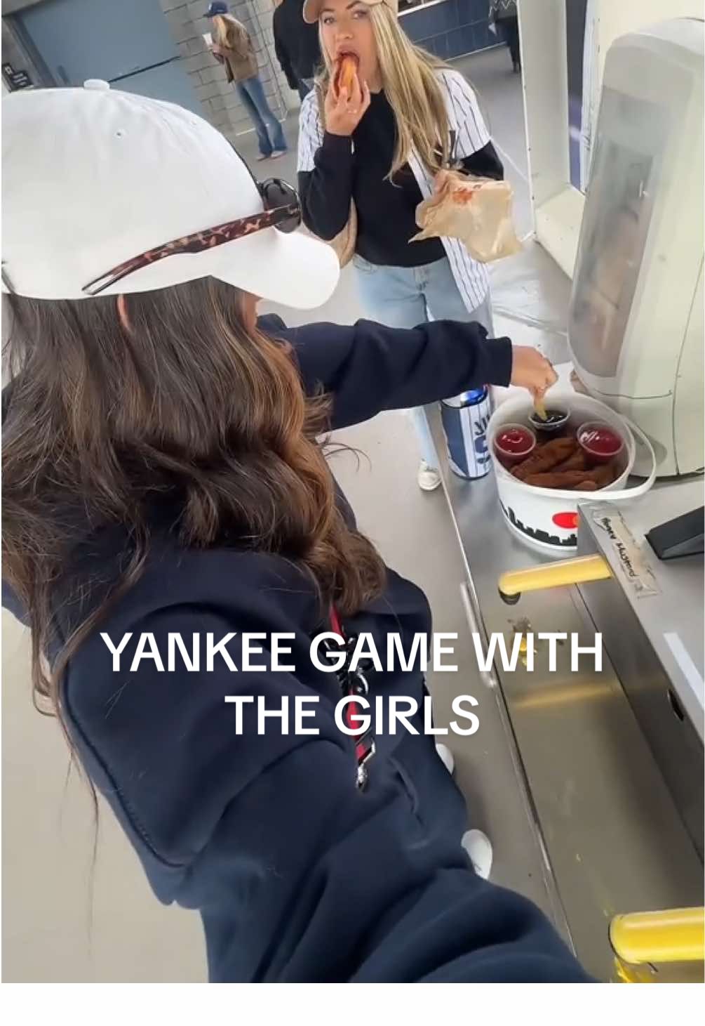 is summer here ? #nycvlog #girlsday #baseball #gameday #sports 