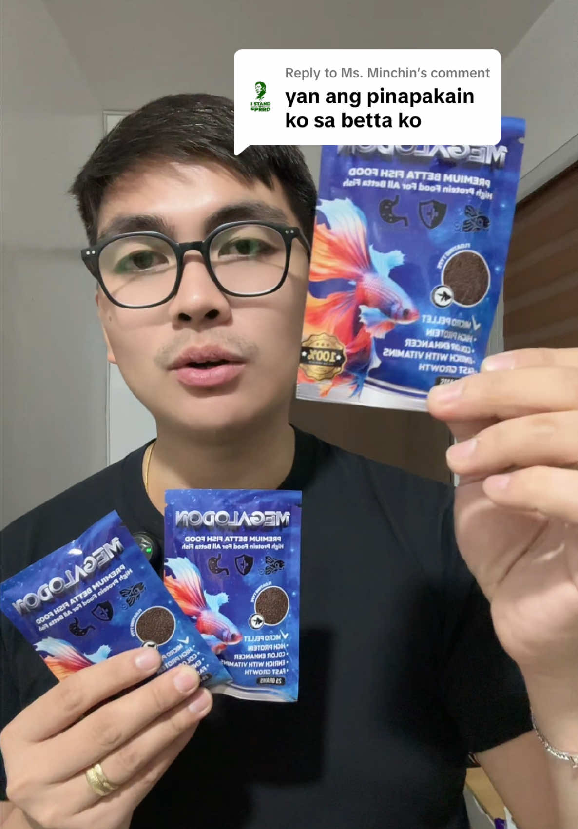 Replying to @Ms. Minchin megalodon premium betta fish food na may laman na ito 25grams and high protein food para sa mga betta fish nyo, kaya kung nag hahanap ka ng pang daily food ng betta fish nyo ito na yung bili  mo nasa yellow basket lang yan #philippines #highlight #seo #viralvideo #fyi #viral #bettafish #betta #aquarium #fishkeeping #fishkeeper 