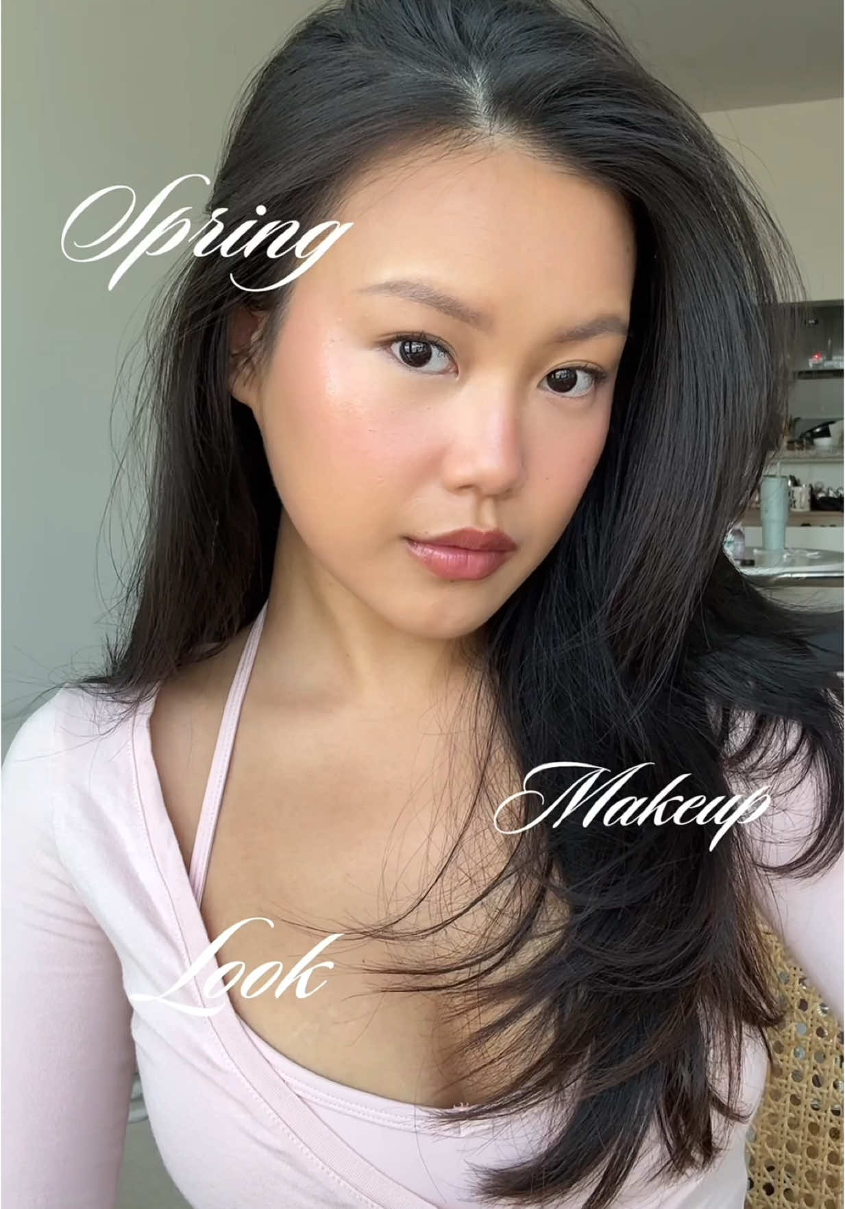 My go to ♡💗♡ @Hourglass Cosmetics concealer shade fawn @Westman-Atelier contour stick in biscuit @Armani beauty blush 53 & 62 @Saie blush powder in MIA @Kosas translucent powder in rose @YSL Beauty hyper bronze 02 @REFY gloss highlighter in topaz @maccosmetics lip pencil in whirl &lipglass in casual @Charlotte Tilbury setting spray  #springmakeup #blush #makeuptutorial