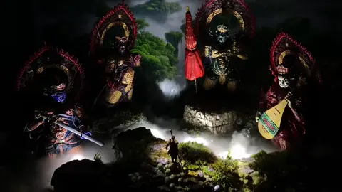 Layout Black Myth: Wukong  Ngộ không cân Tứ Đại Thiên Vương #blackmythwukong #tieucanhmini #layoutthuysinh #ngộkhông 