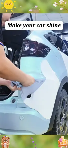 Make your car shine #carbeauty #CleanTok#shinycar #carcoating #carcoasters #wax#money #fypシ #foryou#TikTokShop