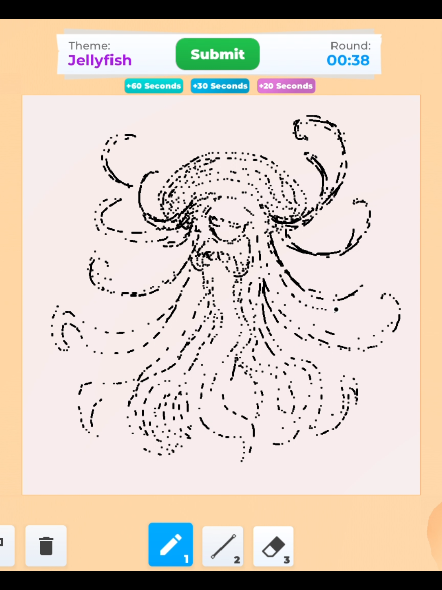 Theme: Jellyfish 🪼🪼🪼#speeddraw #speeddrawing #robloxspeeddraw #roblox #timelapse #myart #artistsoftiktok #artist #viral #fyp #fypシ゚ #perspective #gaming #animation 