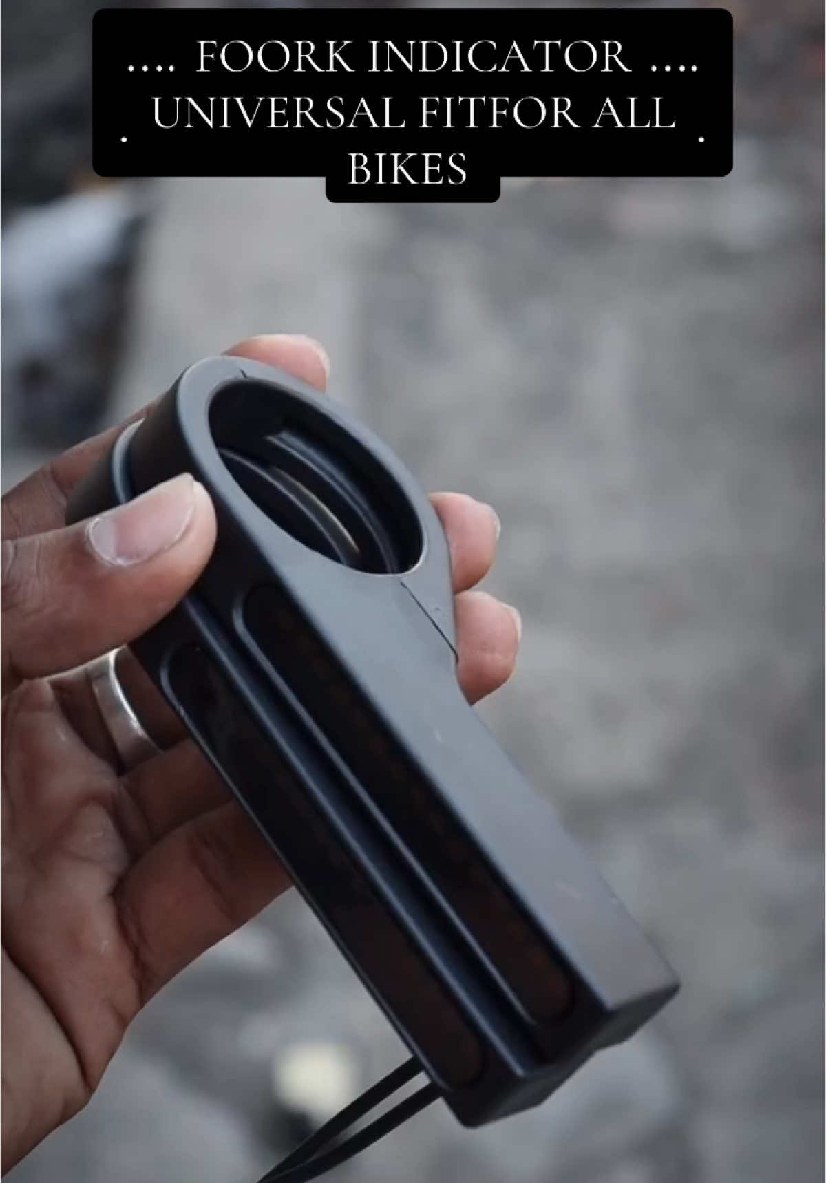 FOORK INDICATOR UNIVERSAL FITFOR ALL BIKES #indicator #accessories #ns200 #ktm #trending #fyp 