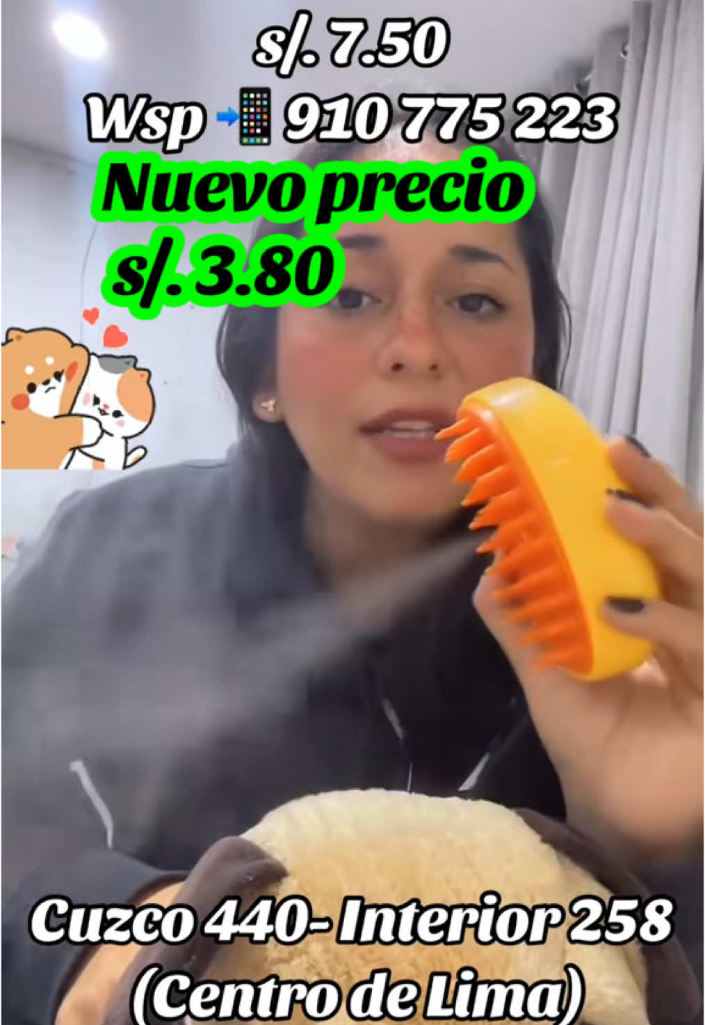 #cepillovaporizador #cepillomascotas #doglover #catlover #mascotas #pets #cepillo #vaporizador #veterinaria #mascotastiktok #mascotas #pelusa #peinemascotas 
