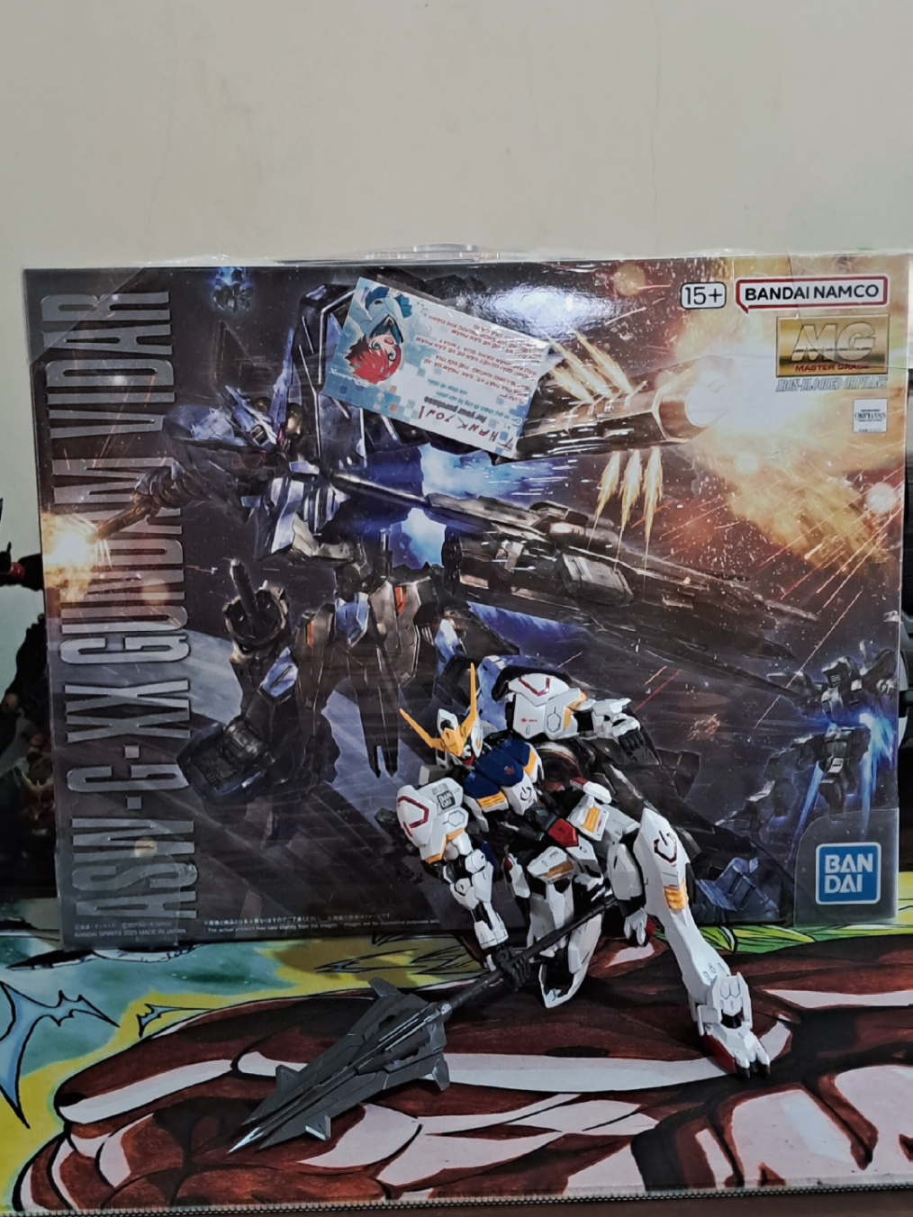 Bandai MG ASW-G-XX Gundam Vidar #bandai #bandainamco #gundam #vidar #gundamvidar # #ironbloodedorphans #buyamaha90 #2025 #modelkit #CapCut  #barbatos #gundambarbatos 