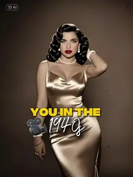 Feel the Golden Age of Hollywood! Shine like a 1940s movie star! #VintageStyle #1940sVibes #OldHollywood #RetroAesthetic #ClassicBeauty #CapCutVintage #Mundial #CapCut #multiaverso 