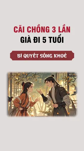 Ngày cãi chồng 3 lần già đi 5 tuổi #loisongtruongtho #songlanhmanh #songkhoe #duongsinh #xuhuong #phongbenh #duongnhan #vochong #honnhan 