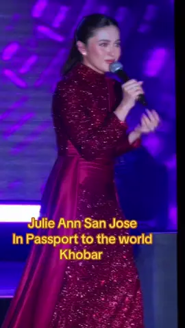 Voltes V by Julie Ann San Jose in passport to the world concert in khobar #ofwlife #tiktok #adventure #voltesv #concert #julieannsanjose #saudiarabia #weekend 