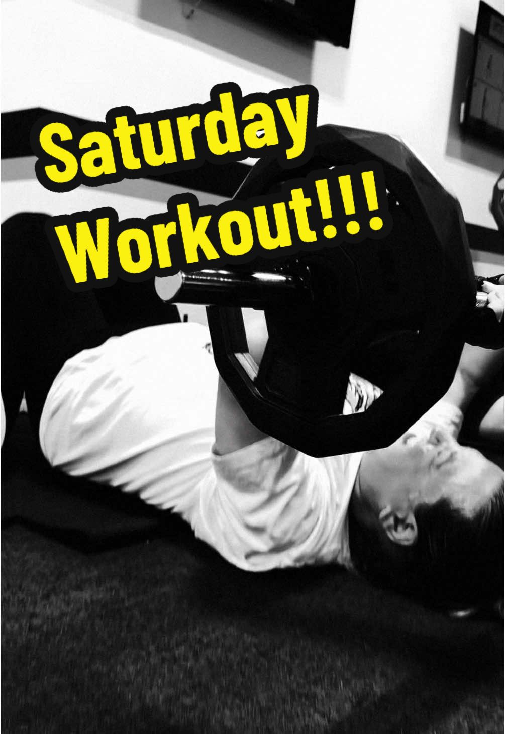 Gotta get that Saturday morning workout in! Just because it’s the weekend doesn’t mean it’s time to relax. You gotta keep pushing if you want results!  #gymtransformationmotivation #workoutmotivation #fitnessmotivation #weightlossmotivation  #strongereveryday  #weekendworkout  #musclemommy  #CapCut 