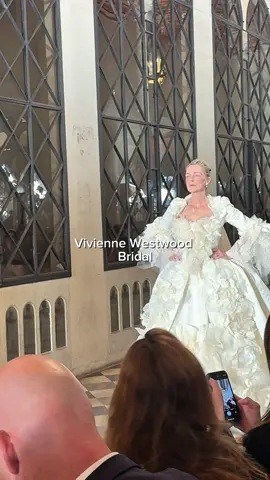 Vivienne Westwood at Barcelona bridal fashion week #viviennewestwood #bridal #bbfw #bridalfashionweek #fashion #viviennewestwoodbridal #barcelona 