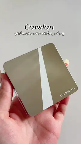Phấn phủ có chống nắng & không bị FLASHBACK gọi tên Carslan ☀️ #carslan #phanphukiemdau #phanphu #phanphunen #carslan #lamdep #makeup #laiuskincare 