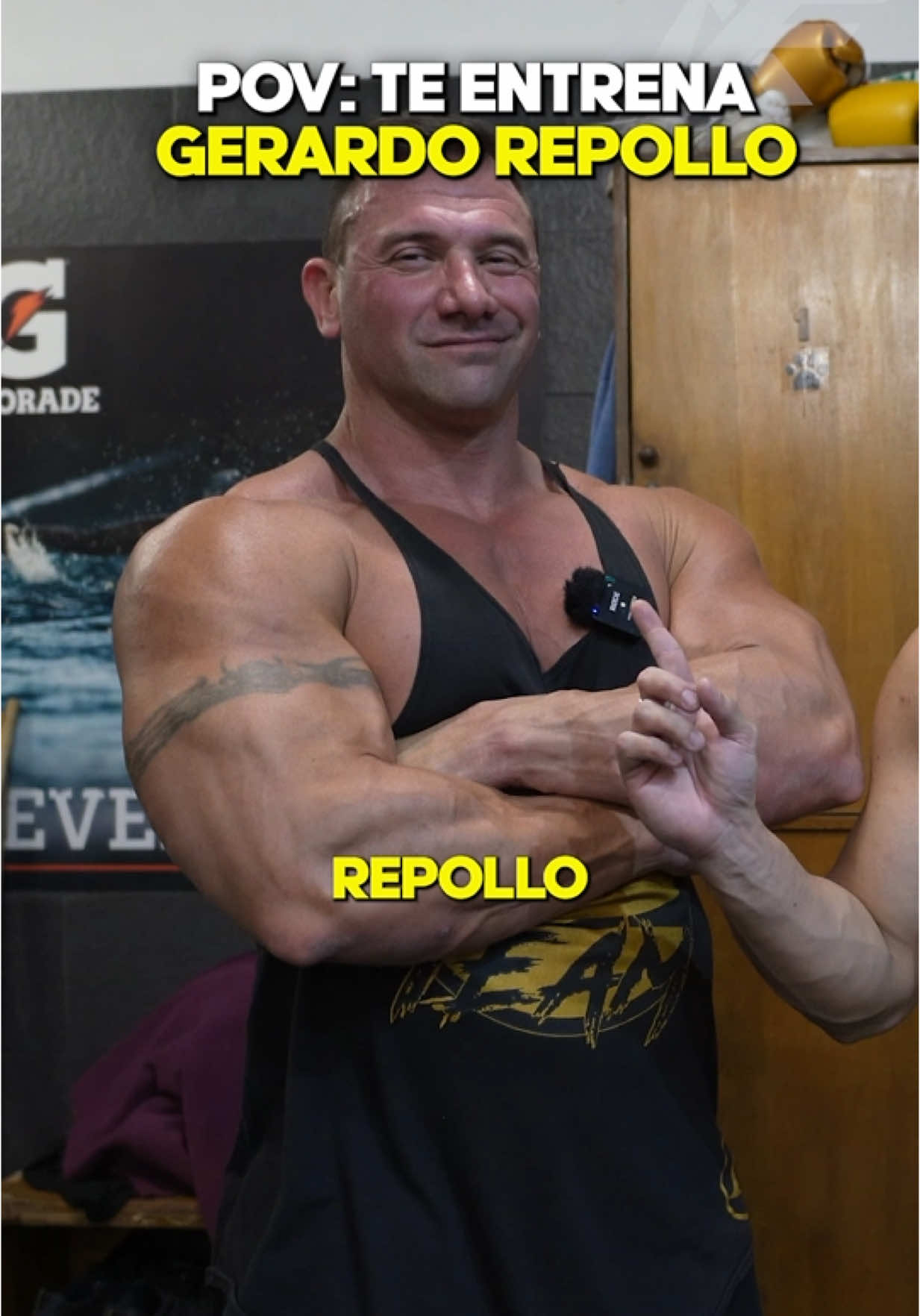 Esto pasa si entrenas con Gerardo repollo 😎  #Fitness #fisico #culturismo #culturista #gym 