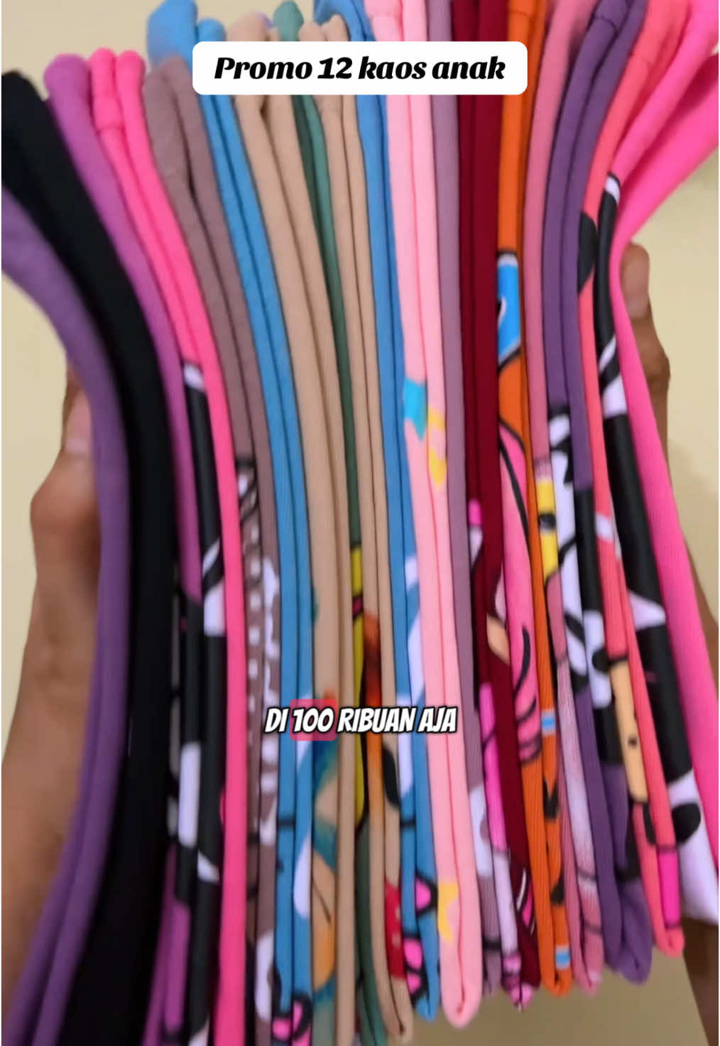 Promo 12 kaos anak#kaosanak #kaosanakmurah #kaosanakviral #kaosharian Disclaimer:harga sewaktu-waktu bisa berubah ini harga promo y??