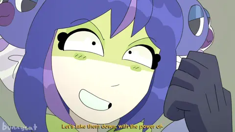 i made this last night, i don’t know the context behind this #otomachiuna #kasaneteto #eleanorforte #vocaloid #synthv 