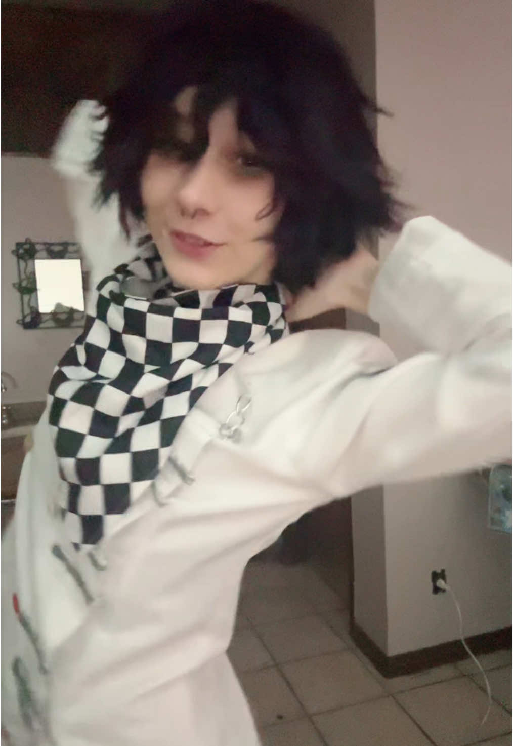 I'm at the beach // #kokichiouma #kokichioumacosplay #kokichioma #kokichiomacosplay #danganronpa #drv3 #danganronpacosplay 