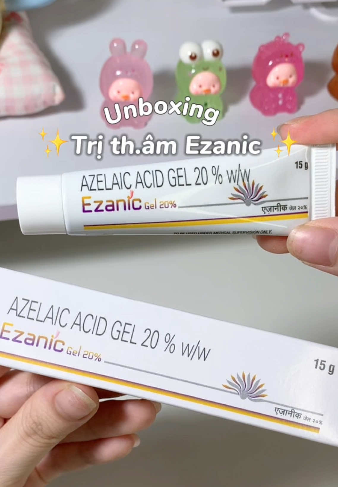 Ai sợ th.âm m.ụ.n thì đây là cách giải quyết nha ✨ #unboxing #review #azelaicacid #azelaicacidgel #thammun #skincare #muataitiktok #xuhuong #viral #fyp 