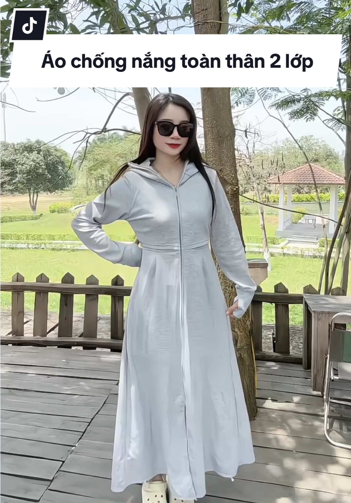 Áo chống nắng toàn thân 2 lớp chất Umi Hàn #tuananhsneaker2 #tastore #aochongnang #aochongnangnu #aochongnanguv #aochongnangtoanthan #aochongnangdangdai #aochongnang2lop 