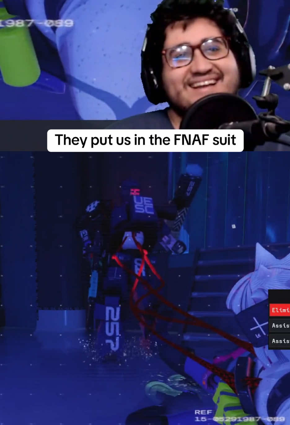 The AI opening their chest and then harvesting our bodies reminds of how FNAF did it with sister location #marathon #bungie #fnaf 