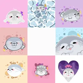 amoooo la focasss💗💗💗#CapCut #apoyariasaunartista💞 #fabys_draw #focaguatona🦭 #dibujosanimados💗 