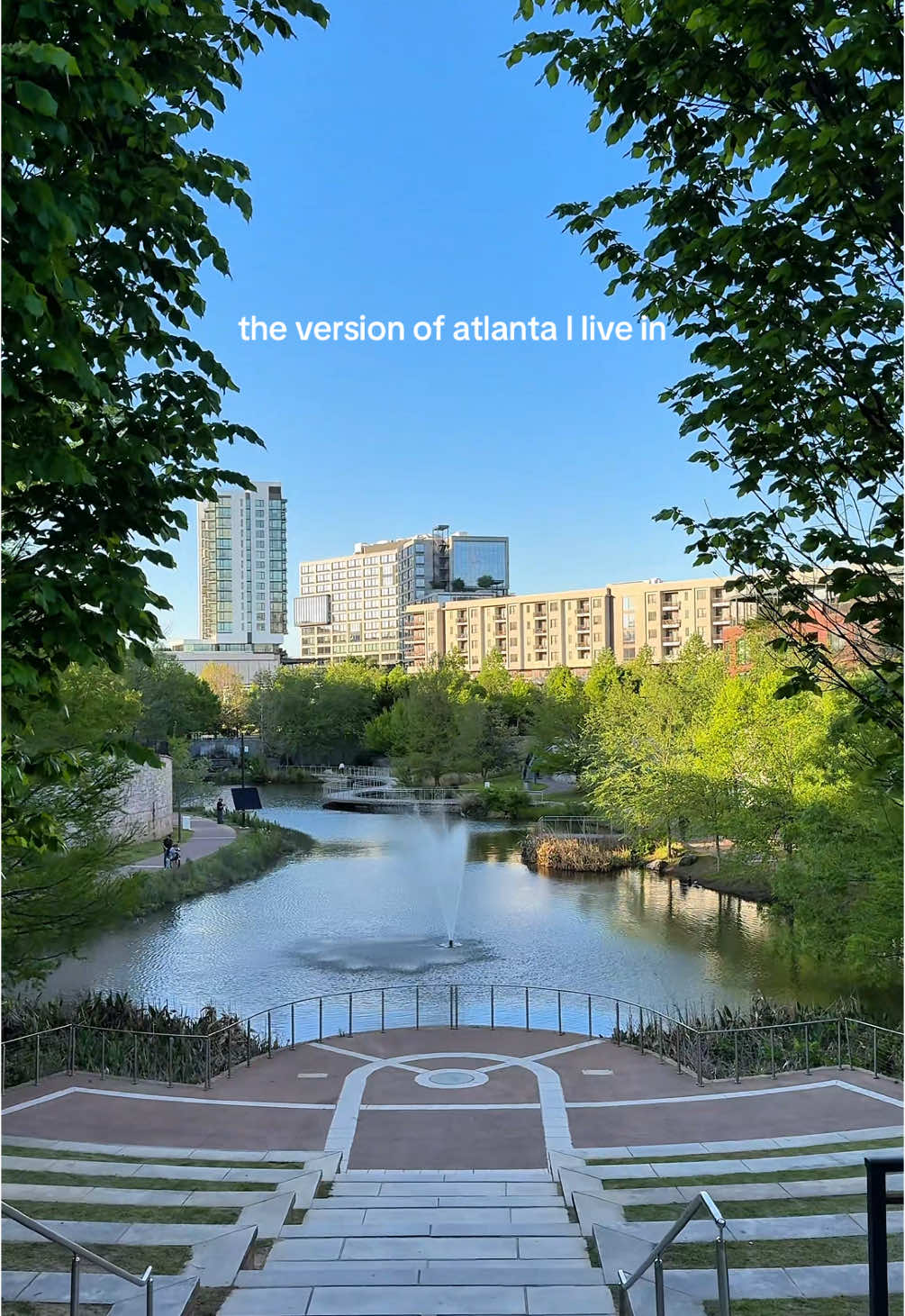 spring in atlanta is truly something else!! I love living on the #atlantabeltline !! 💘 #atl #o4w #midtownatlanta #capcut 