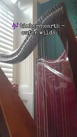 can you believe it's been nearly 6 years since #outerwilds came out and i still haven't stopped thinking about it #harp #videogamemusic 