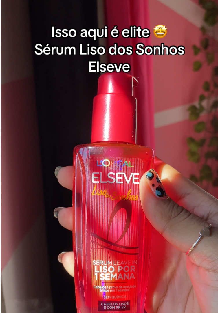 Sérum Liso dos Sonhos Elseve @lorealparis_brasil @L’Oréal Paris #novolisodossonho #serumlisodossonhos #serumcapilar #hairproductsyouneed #hairproductreview #hairproducts #dicasdecabelo 