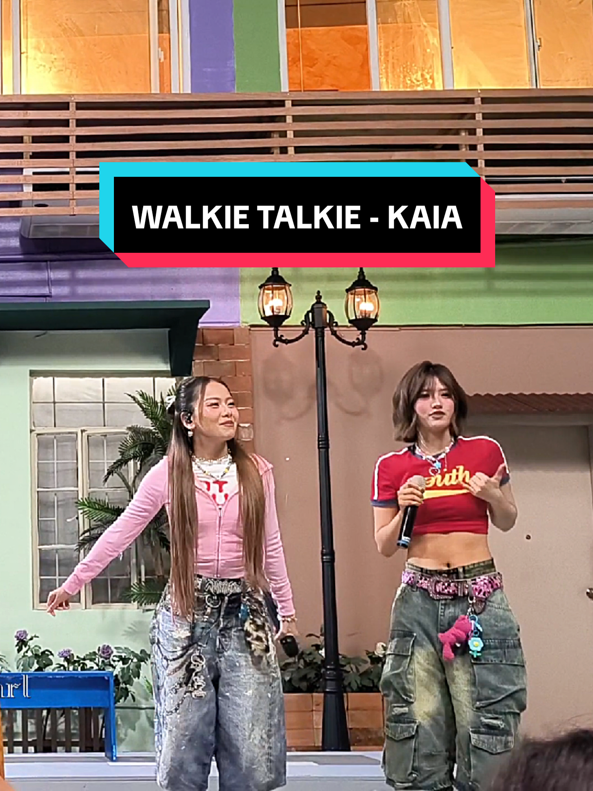 250426 KAIA - WALKIE TALKIE FANCAM LIVE AT KAIAnniv3rsary Fanmeet  📍BACKYARD WAREHOUSE STUDIO  KAIANNIV3RSARY FANMEET #KAIA #KAIAnniv3rsary #HappyBirthdayKAIA @angelahermoso_ @chariceehermoso @xandragon @sophiaamercado_ @charlottescrtr 
