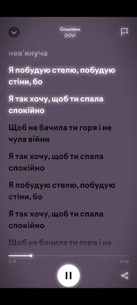 -я побудую стелю, побудую стіни...❤️‍🩹 #spotify #спокійно 