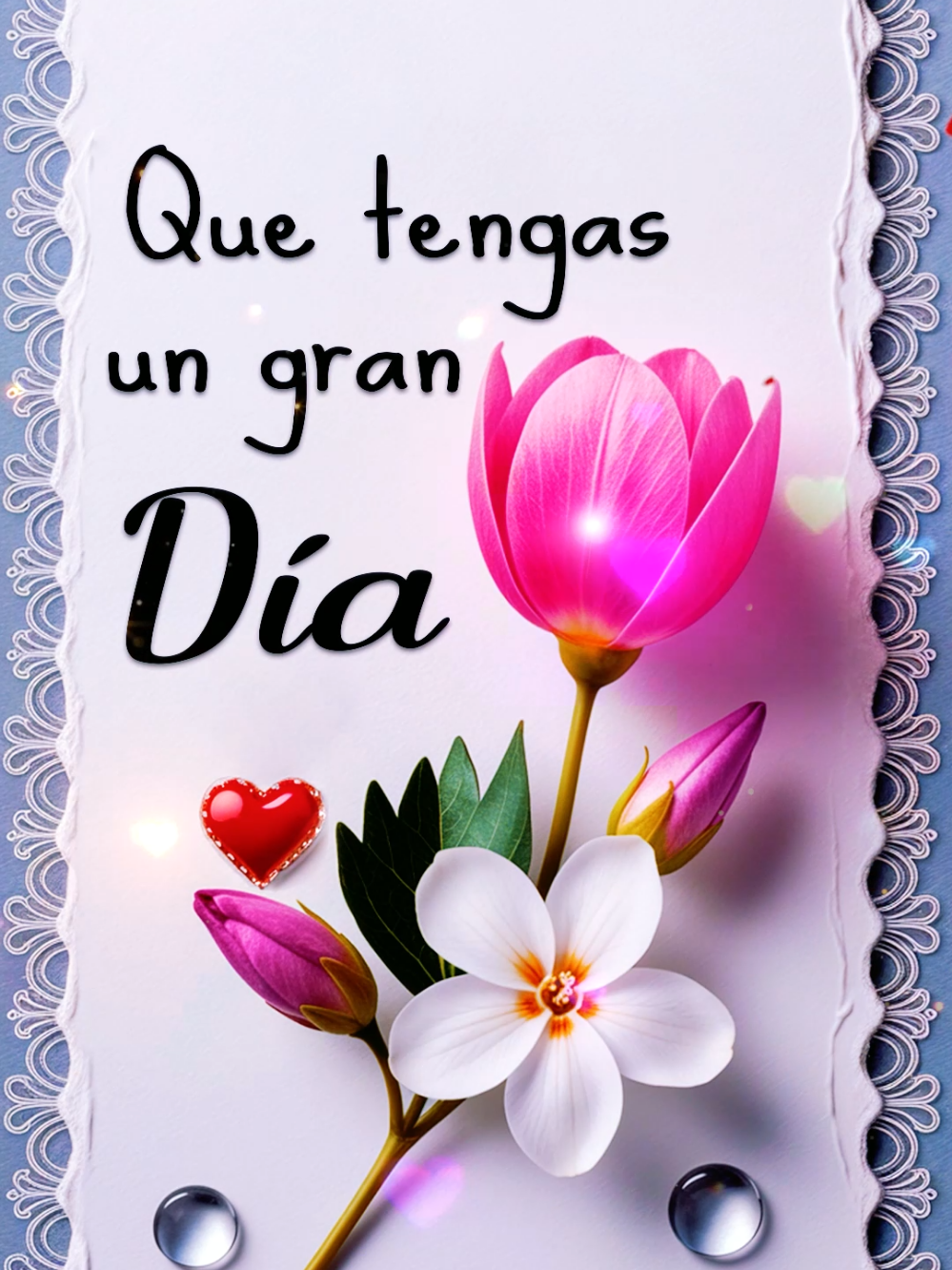 Que tengas un gran Día  #buenosdias #frasesdebuenosdías #buendía #buenosdiasatodos #buenosdiasporlamañana 