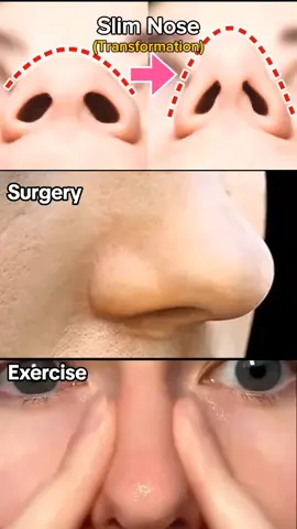 Slow vs Fast ☠️ #foryoupage #foryou #glowuptips #tutorials #guide #slimnose #lookmaxxing #unfreezemyacount #trend 