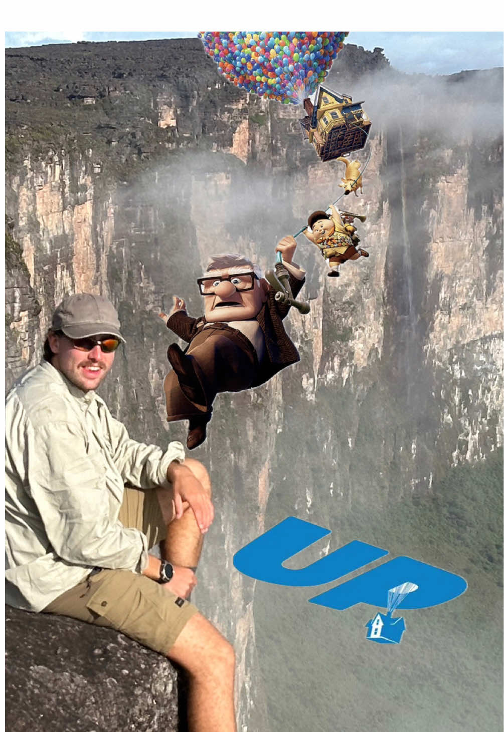 Made it to Paradise Fall from UP🎈🇻🇪 Monte Roraima in Venezuela was where all the inspiration came from to create the movie, incredible place. More videos to come about this insane region ! #venezuela #roraima #monteroraima #up #paradisefalls