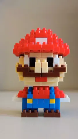 montando minilego do Mario com direito a ASMR do pacotinho barulhento #minilego #asmr #hobby #mario #nerd #timelapse #blocks #shopee 