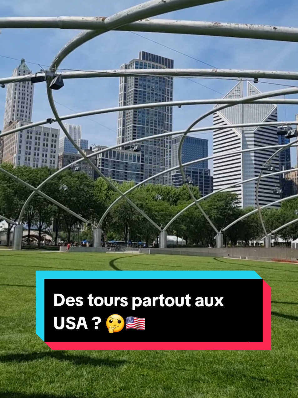 Réponse à @n.p801 Des tours partout les ricains ne peuvent pas s'empêcher 🥲🥲🫠 #voyagerauxusa #francevsusa #francaisauxusa #skyscrapers #architecturelovers #architecturedesign #chicagocity #milleniumpark 