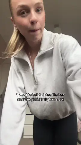 ppl need to stop selling programs to build glutes that they got surgery to have #GymTok #hannahwlifts #fyp #glutesworkout #glutepump #gymgirls #foryou 