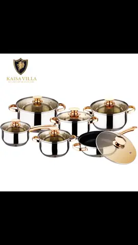 #kaisavillacookwareset #casseroleset  #kitchenwareset #inductionpan #nonstickfryingpancookware 
