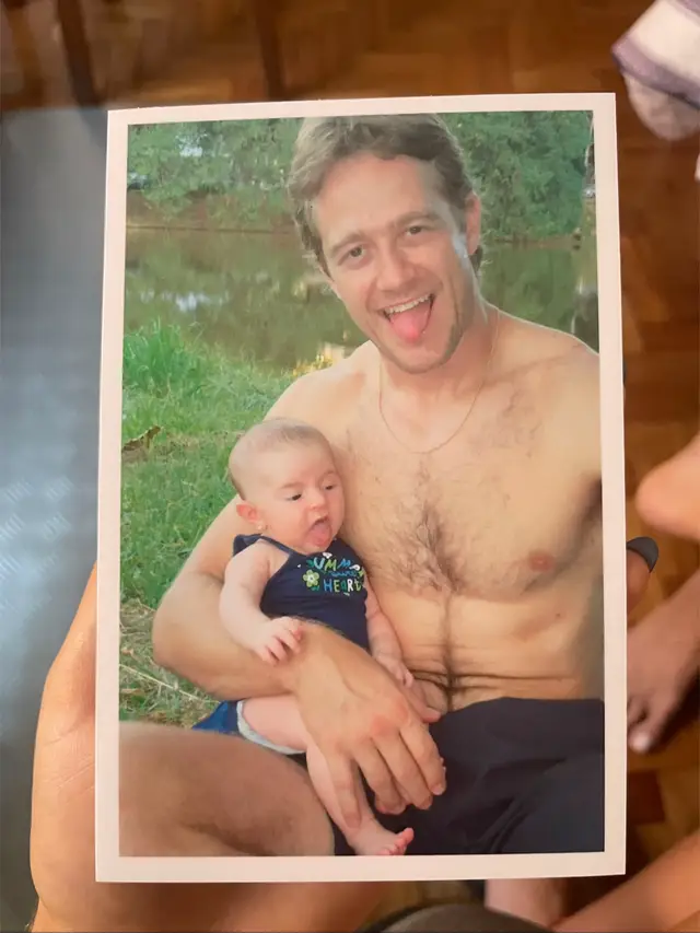 te amo papai, tô com muitas saudades🩵