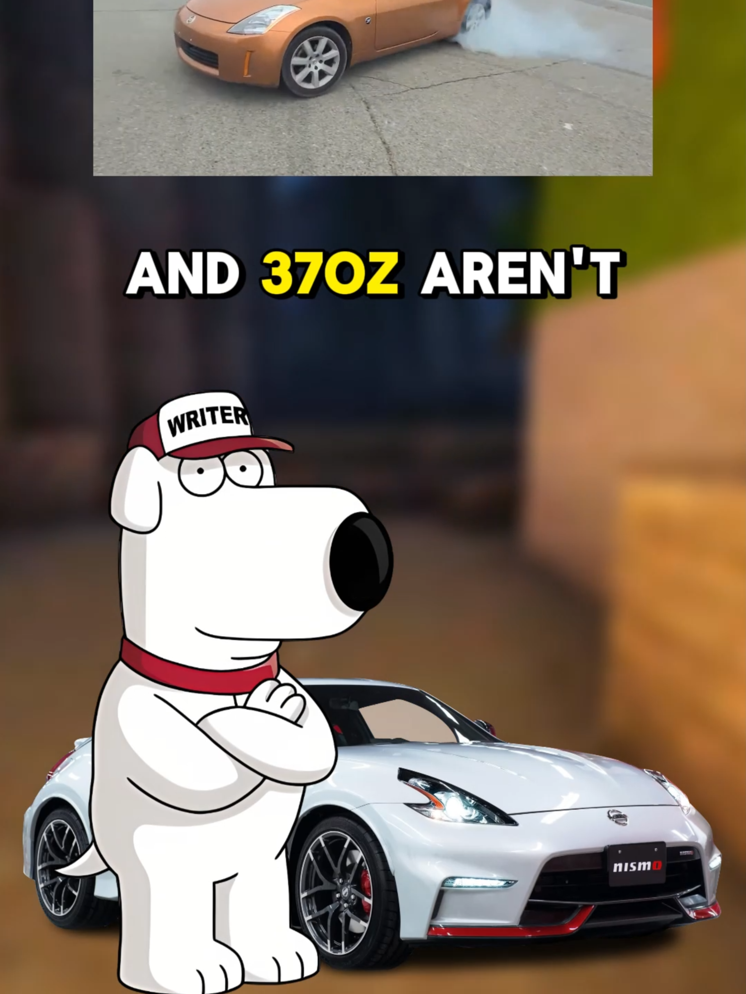 Peter Explains Why the 350Z and 370Z Are Still Legends #petergriffin #briangriffin #mechanic #cartok #nissan #nissan350z #nissan370z #350z #370z