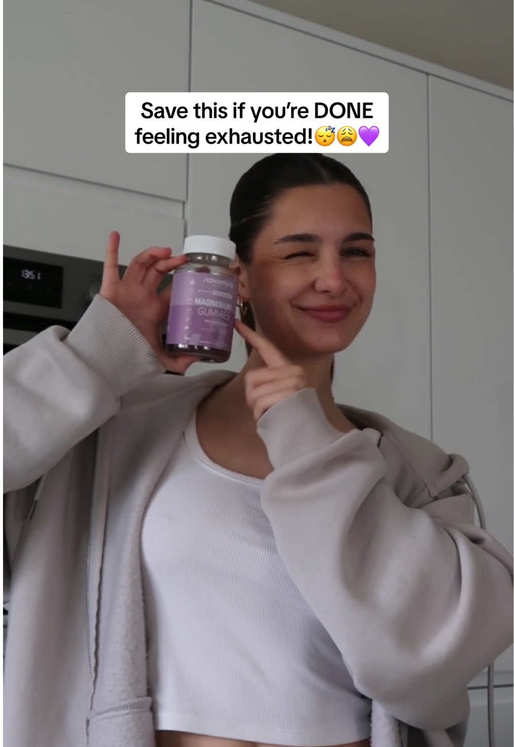 Stress?😩 Over it. Sleep?😴Upgraded. Your body will thank you when you try @Novomins Magnesium Gummies💜 #DailyRoutine #vitamins #health #novomins #sleep #energy #healthyliving 