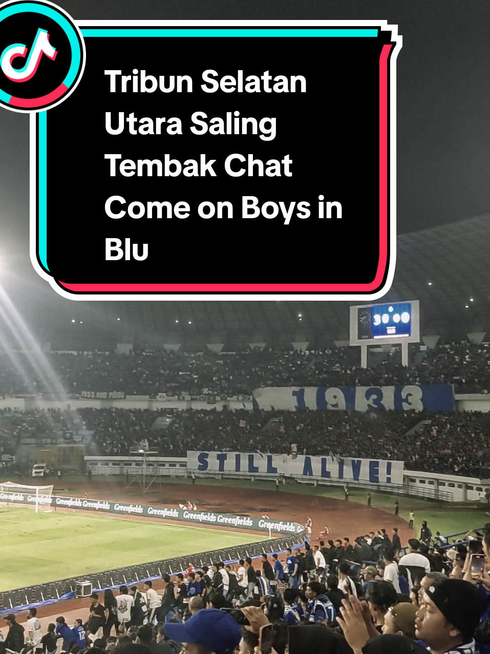Juga Tribun Selatan Utara Saling Tembak Chat Come on Boys in Blue #persib #bobotoh #bobotoh #kabehdulur #liga1 #fypviralシ 
