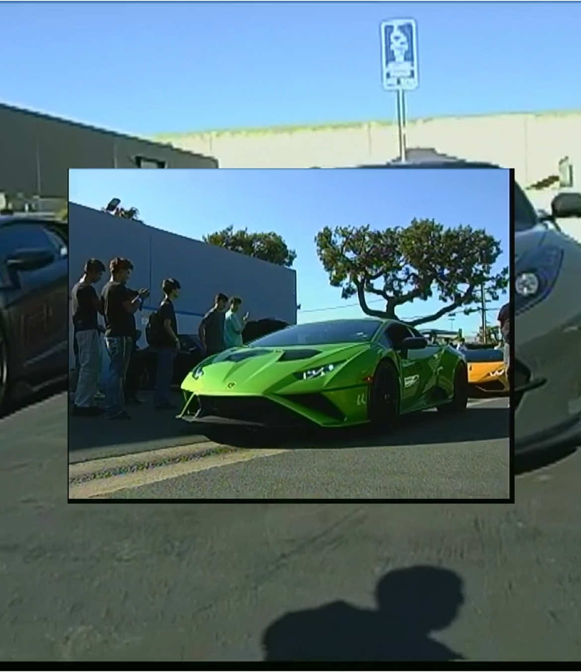 some highlights from #chazzy v12 meet 😮‍💨                                     #v12 #lamborghini #svj #art #car #ferrari #vhsedits #vhs #caredit 