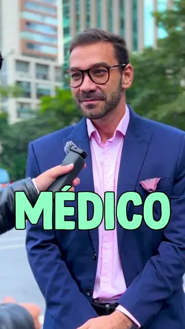 Qual a sua profissão? 💸🥼🚑 #medico  #fit  #dinheiro #entrevista #harvard 