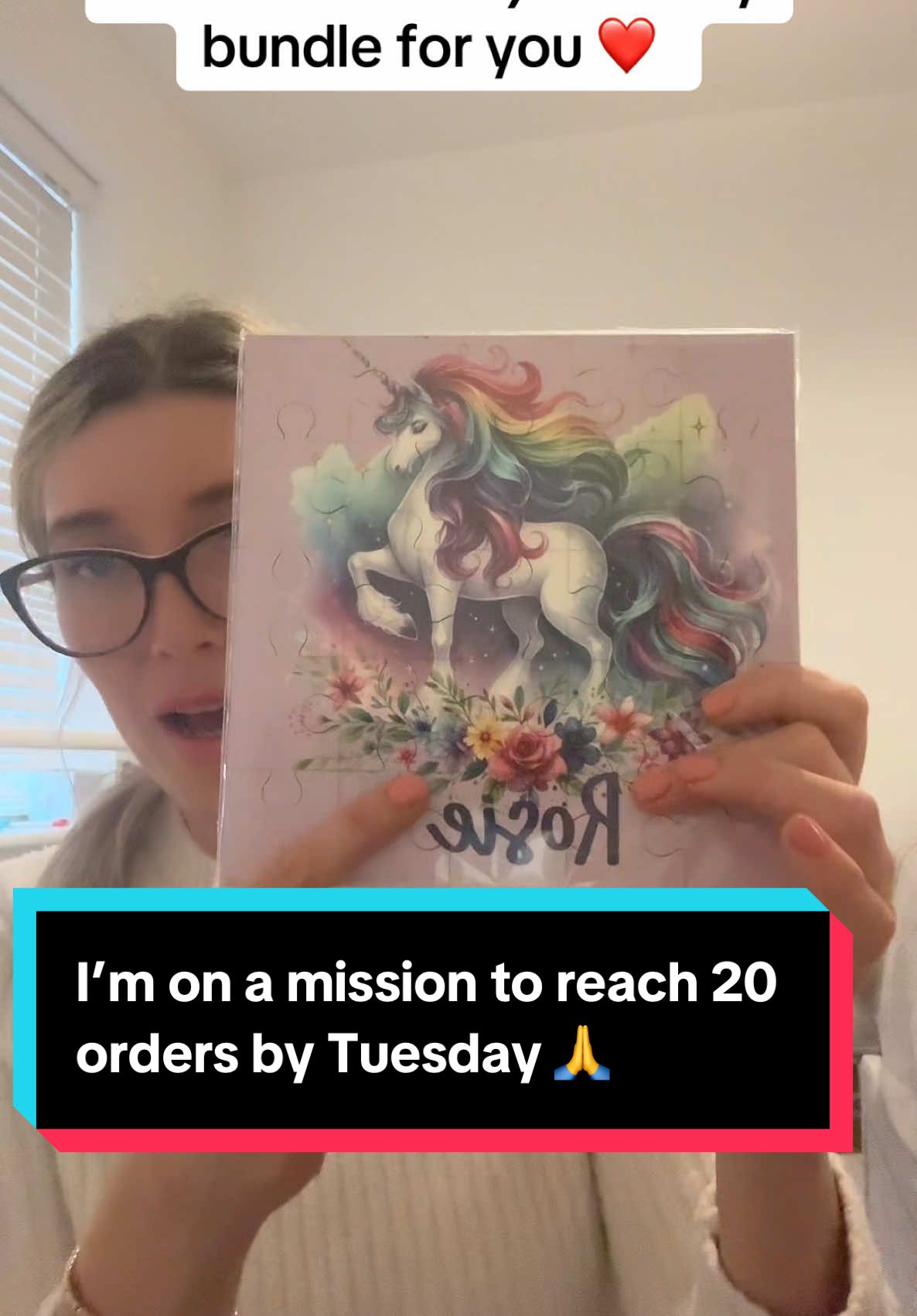I’m on a mission to reach 20 orders by Tuesday ❤️ #helpmeplease #helpmegrow #helpmegrowontiktok #teamwork #supportsmallbusiness #viral_video 